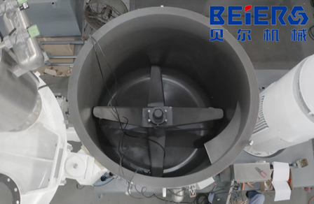 鋰電混合機內(nèi)部結(jié)構(gòu)